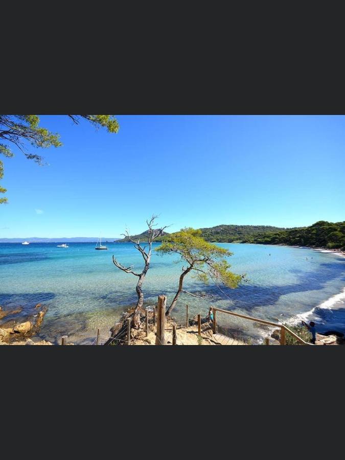 Appartement Pieds Dans L'Eau Vue Mer Bormes Les Mimosas Exterior foto